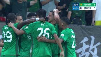 工体奏凯！国安1-0双杀三镇 拉莫斯头槌定音 张稀哲伤退