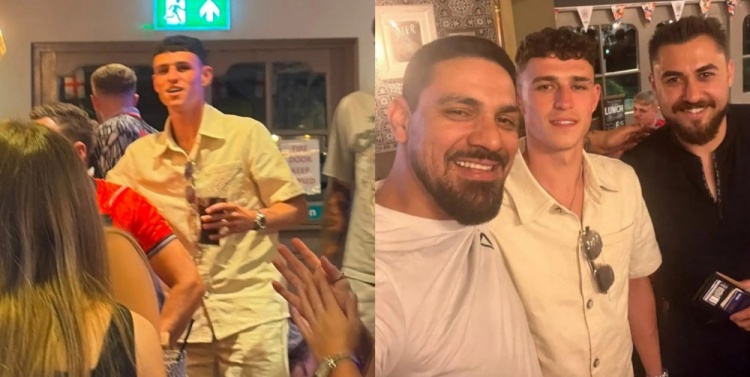 未入选英格兰名单 福登现身牛津郡酒吧观战世界杯 未入选英格兰名单 福登现身牛津郡酒吧观战世界杯