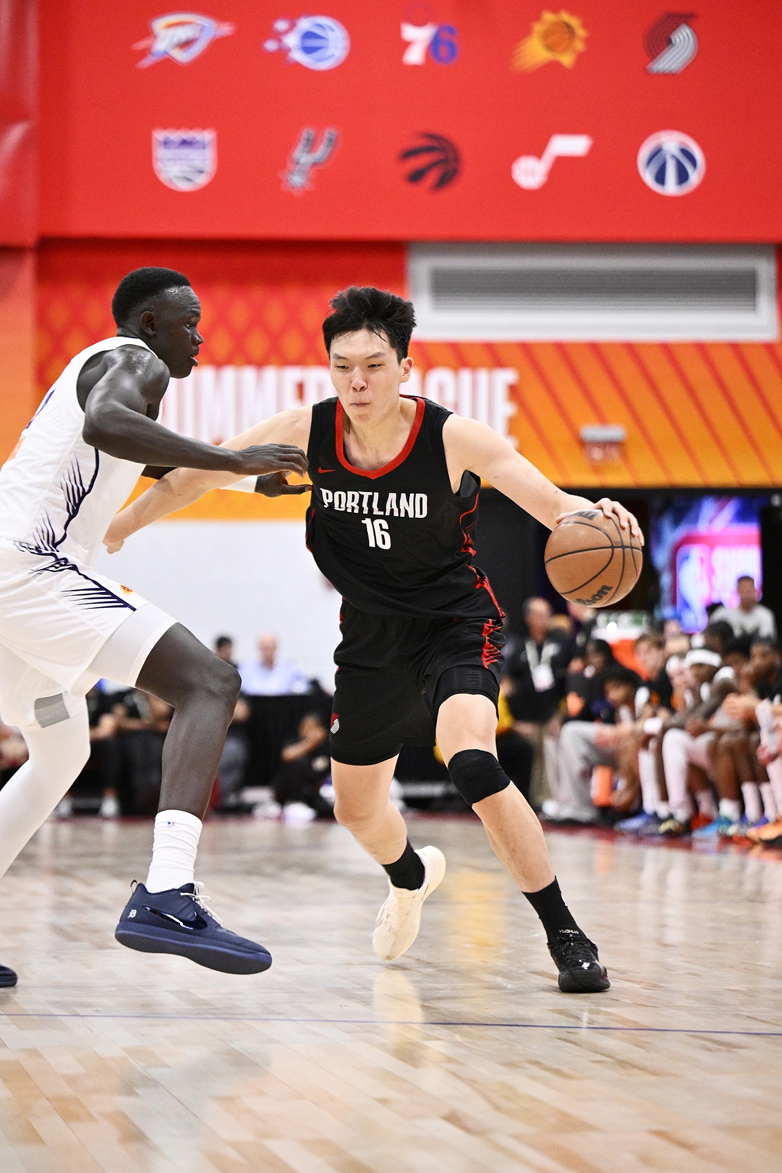 杨瀚森二年级夏联首秀:12+9+4,三分命中率显著提升