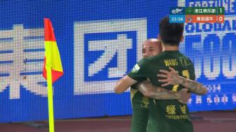 陶强龙补时绝杀 浙江3-2青岛海牛结束两连败 米特里策传射 陶强龙补时绝杀 浙江3-2青岛海牛结束两连败 米特里策传射