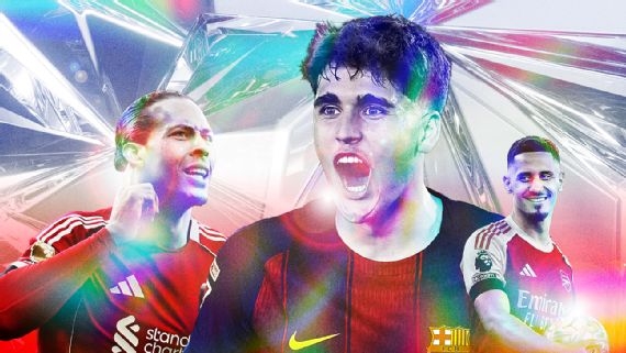 ESPN百大中卫:萨利巴手术仍登顶,帕乔两年三级跳,范戴克跌至第八